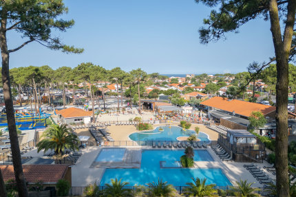 camping plage sud biscarrosse