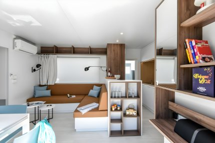 Lodge 3 Prestige 2 badkamers (3 slaapkamers, 40m²) terras, airconditioning, TV - Le Bois de Valmarie