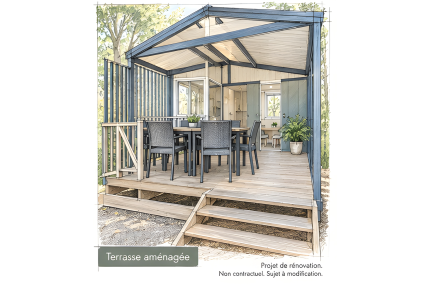 Chalet „4 Confort“ (Klimaanlage, Fernseher) - Les Champs Blancs