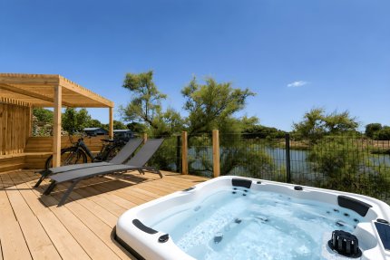 Mobil-home Premium Panorama 3 chambres Spa - Eden Villages L'Océan & Spa