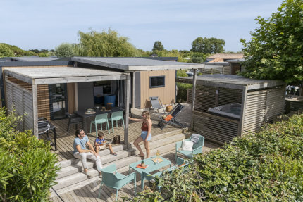 Casa móvil EXCLUSIVA - 3 dormitorios - 2 baños - Spa privado - La Plage - Romanée