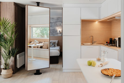 Mobile Home Luxe 2 chambres - 2 salles de bain - Le Séquoia