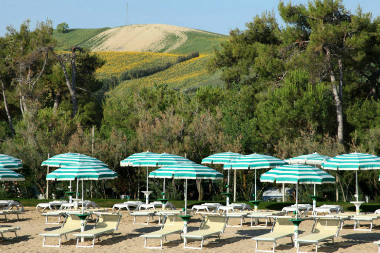 camping pineto beach