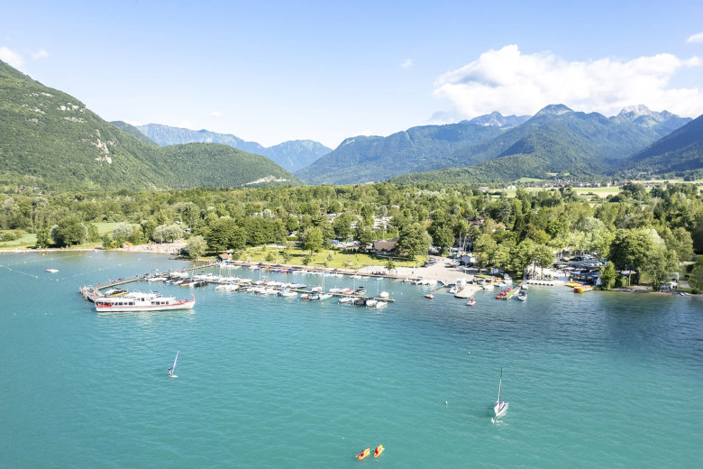 camping la ferme de serraz lac annecy