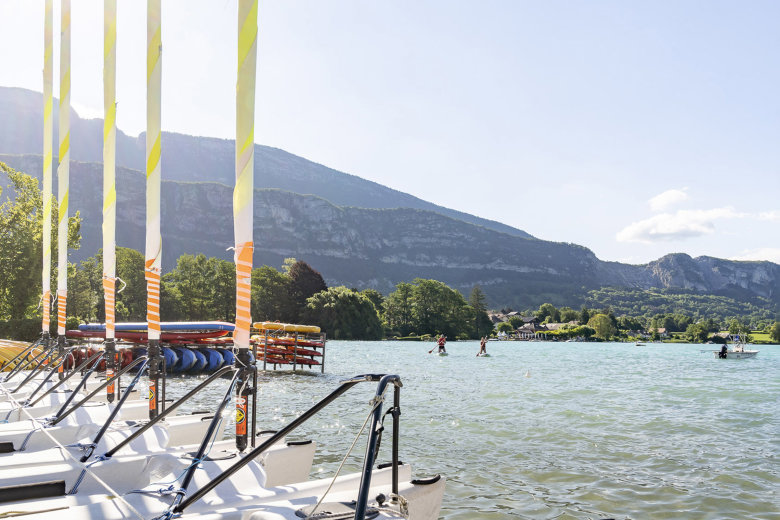 camping la ferme de serraz lac annecy