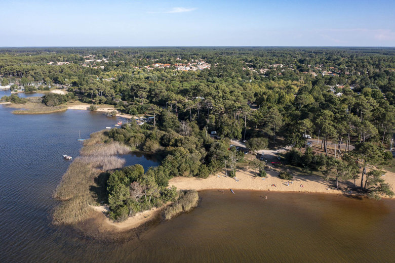 camping lac de sanguinet landes