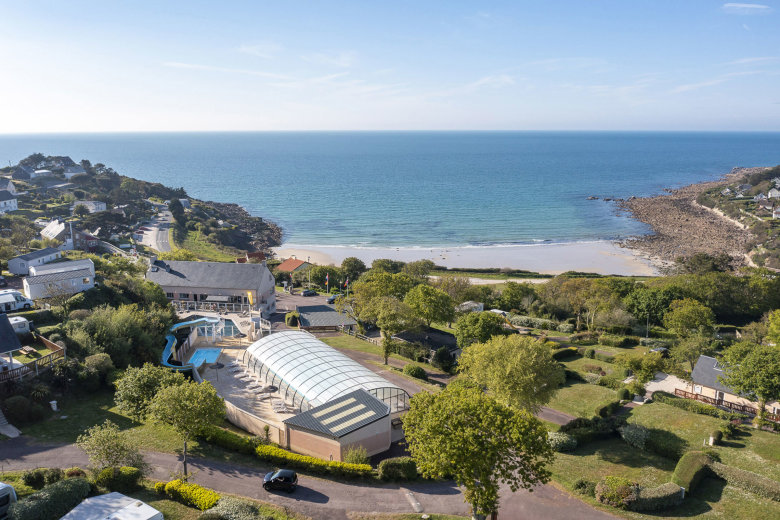 camping l anse du brick cotentin