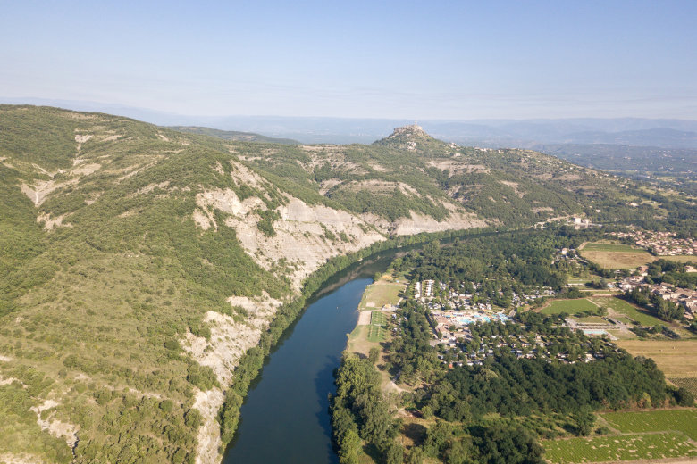 camping la plage fleurie vallon pont darc