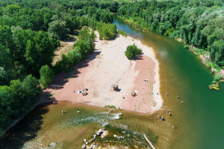 camping les rivieres lac du salagou