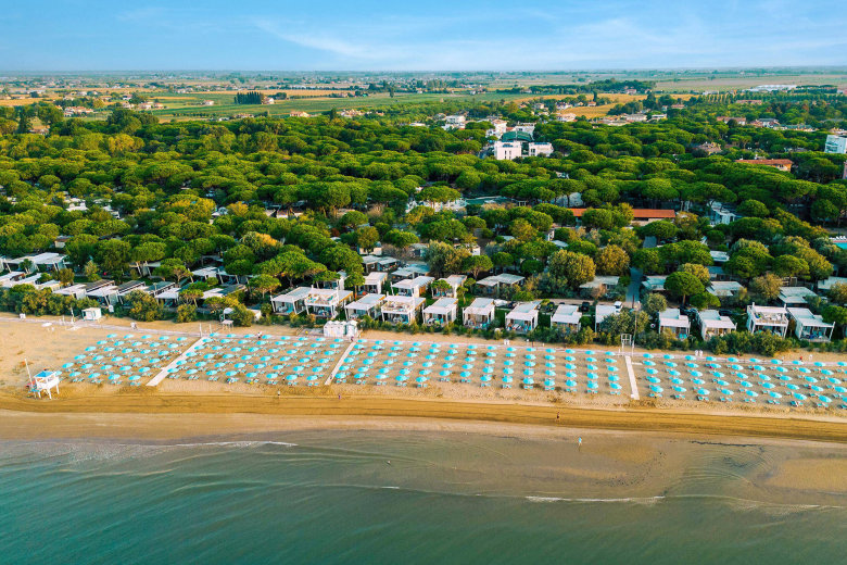 joker camping AK Cavallino. Camping Joker Motel.  Parmenides Ansichtskarten