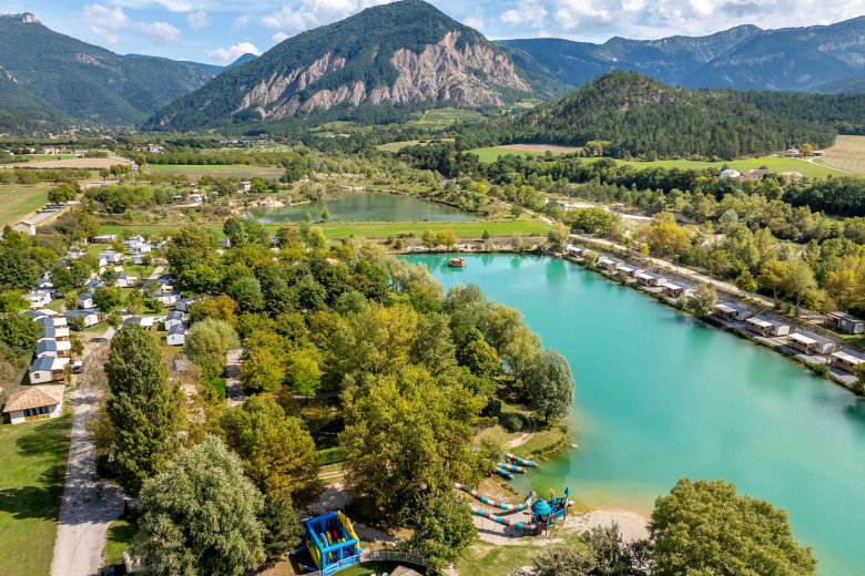 camping lac bleu chatillon en diois