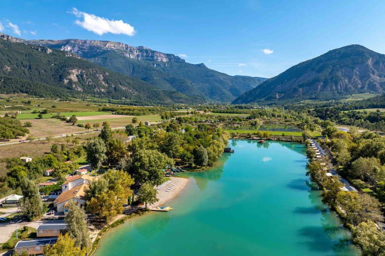 camping lac bleu chatillon en diois