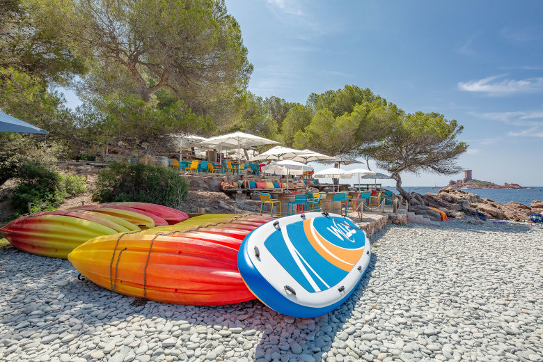 camping la plage du dramont saint raphael