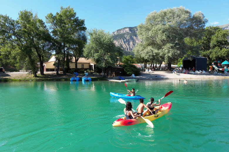 camping lac bleu chatillon en diois